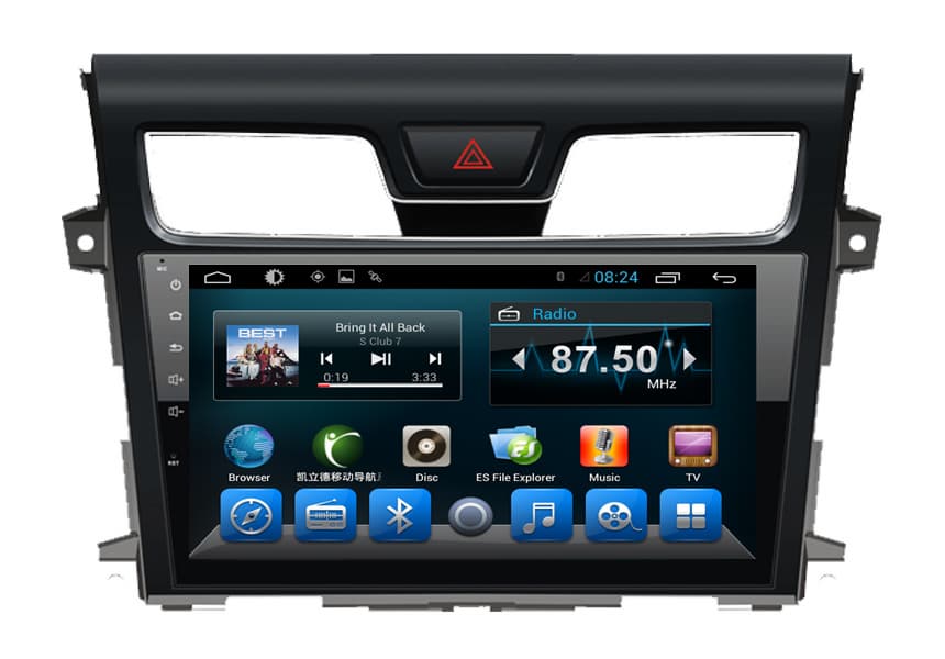 10 Inch Touch Screen Car Radio Player Nissan 2014 Teana